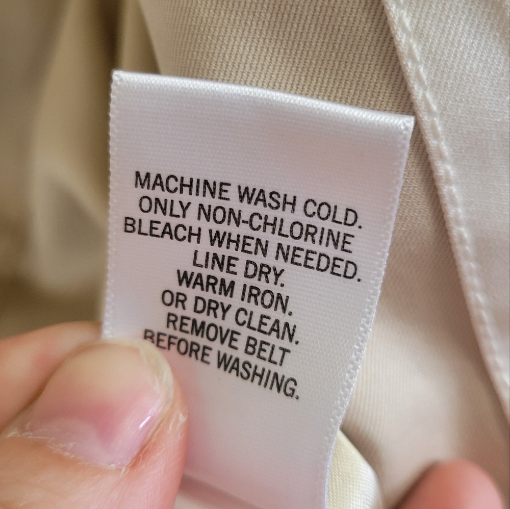 Banana Republic Beige Trench Coat - Picture 8 of 10